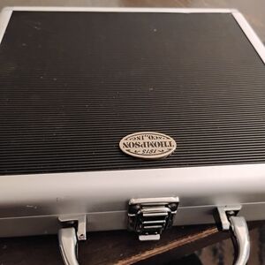 Thompson Black and Silver Binder